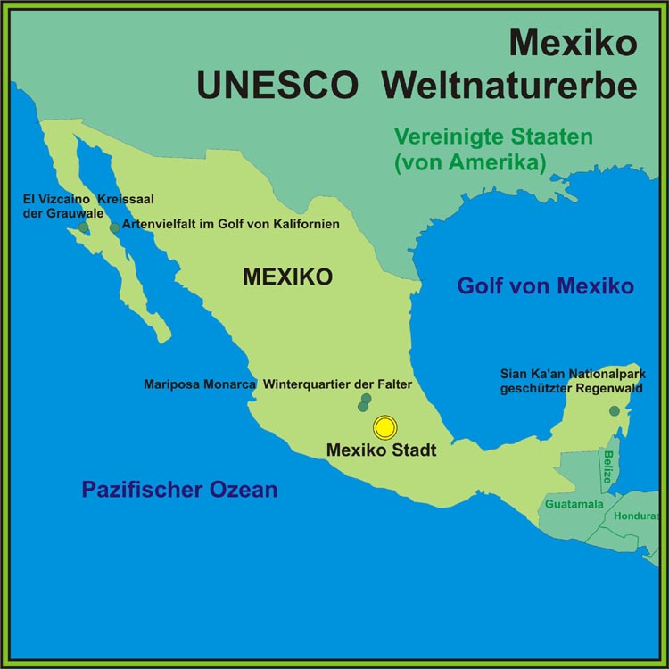 Mexikos Weltnaturerbe
